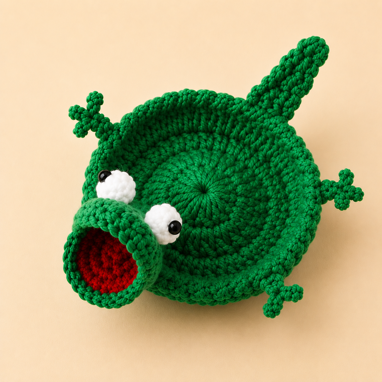 Cute Crochet Animal Coaster