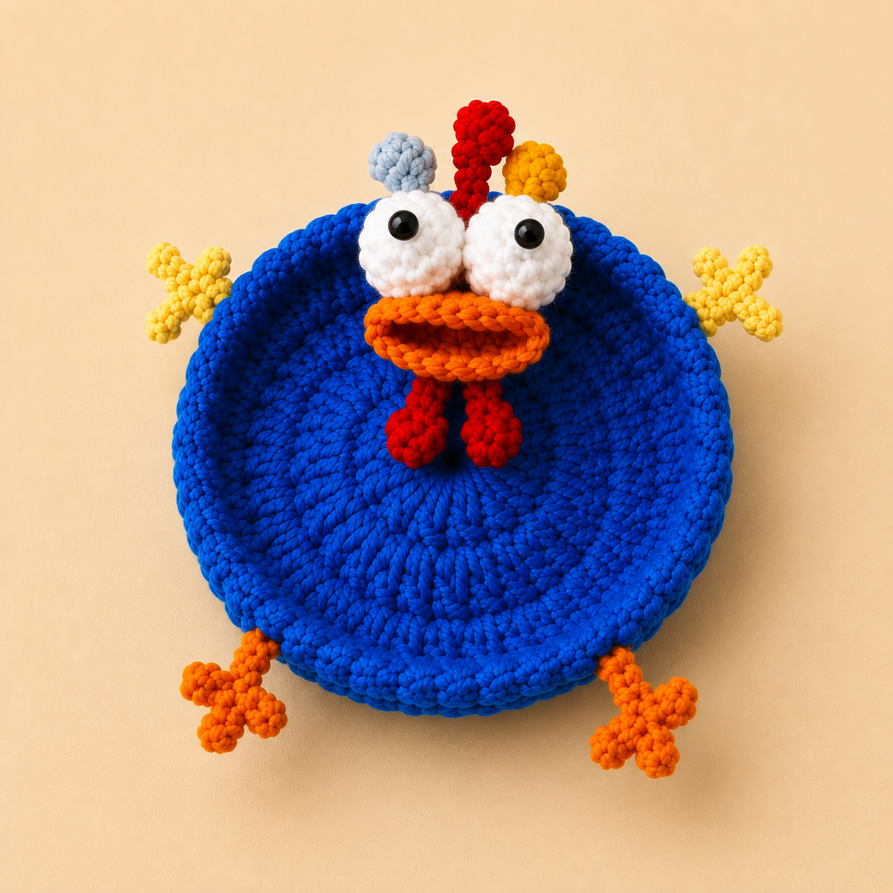 Cute Crochet Animal Coaster