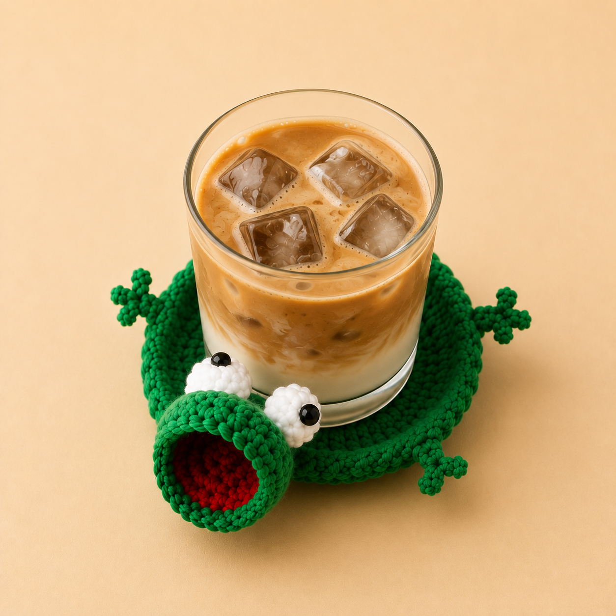 Cute Crochet Animal Coaster
